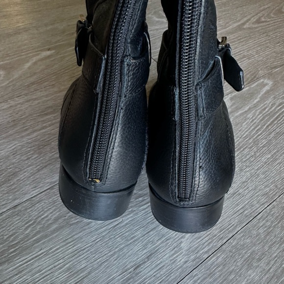 Tory Burch Black Leather Riding Boot - Picture 15 of 15